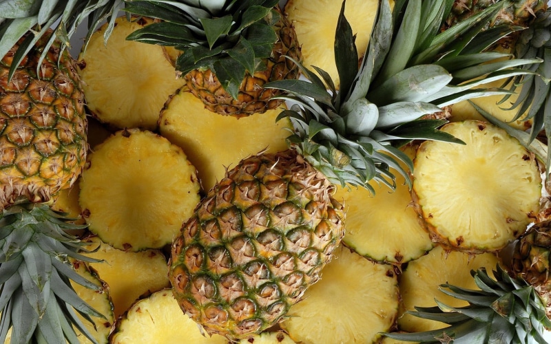 ripe, wellbeing, tropical Climate, nature, backgrounds, juicy, snack, retail, dieting, freshness, pineapple, refreshment, tropical fruit, vitamin, sweet Food