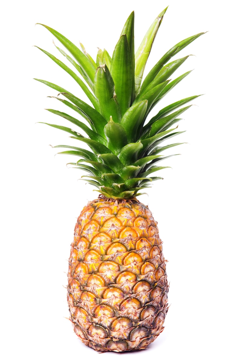 fresh, single object, organic, pineapple, food, still life, ananas, freshness, dieting, green color, vegetable, studio shot, eating, 2K, wellbeing, vegetarian