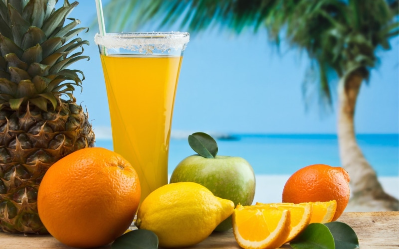 orange - fruit, no people, tropical climate, wellbeing, orange color, food, horizon over water, citrus fruit, cocktail, fruit juice, food and drink, water