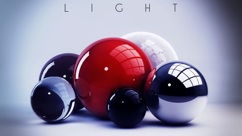indoors, medium group of objects, geometry, leisure games, group of objects, color, Cinema 4D, red, digital art, multi colored, ball, 1080P, balls, shiny