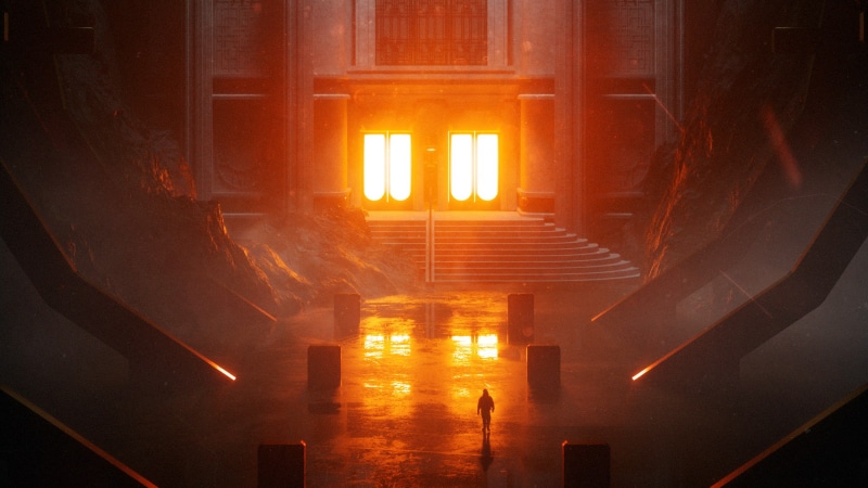 Stuart Lippincott, lights, Cinema 4D, dark, stuz0r, priest, 1080P