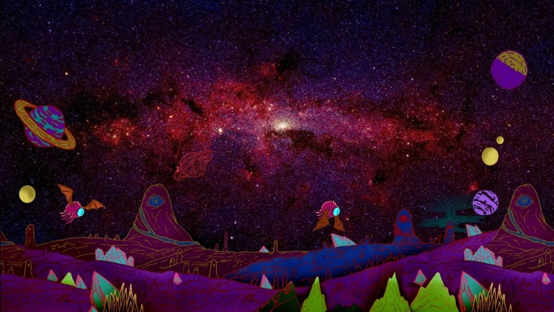 Rick and Morty, Space, TV Show, 1080P