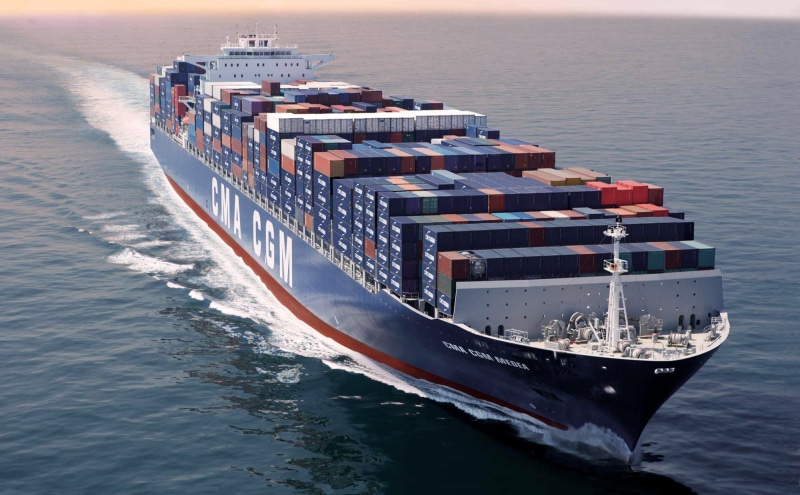 shipping, day, white, freight transportation, ship, industry, waterfront, 1080P, no people, mode of transportation, container, water, container ship, business