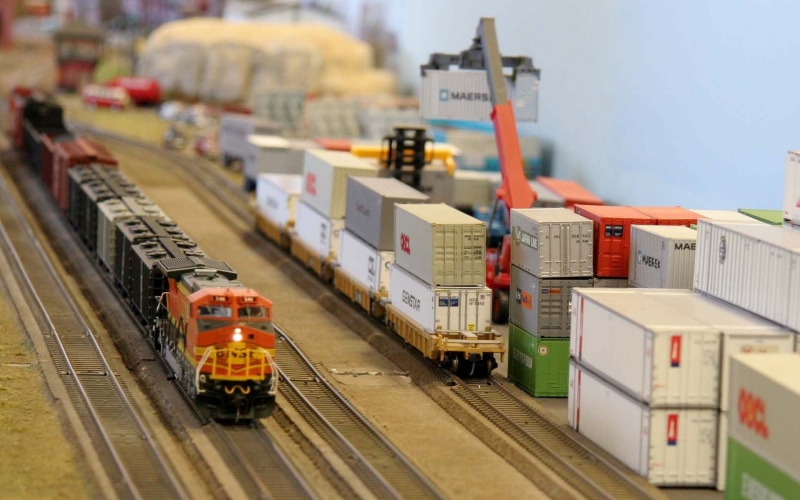 toy, public transportation, warehouse, black, freight Transportation, train - vehicle, set, toys, industry, station, box - Container, rail transportation