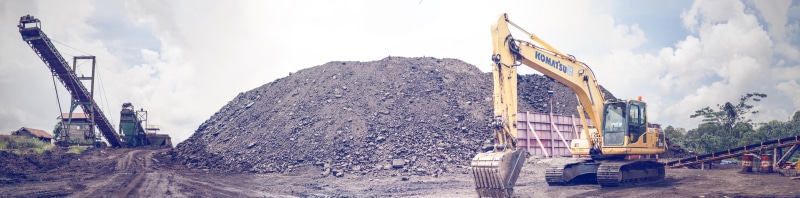 machinery, brown coal, quarry, industrial equipment, outdoors, digging, mine, equipment, gravel, conveyor belt, earth mover, truck, heavy equipment, construction industry