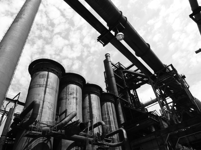 industrial, metal, Factory, architecture, building exterior, industrial equipment, 4K, nature, Iron, plant, pipe - tube, food processing plant, Industry