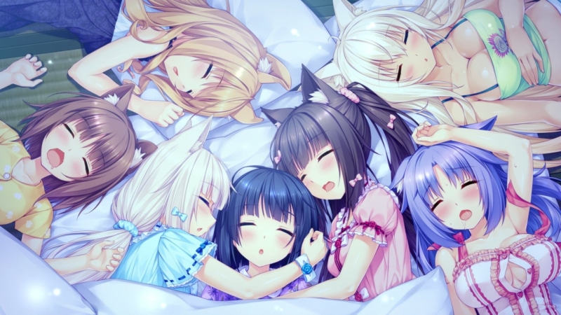 Nekopara, NEKOPARA Vol. 0, Shigure Minaduki, Vanilla (Nekopara), Maple (Nekopara), 1080P, Coconut (Nekopara), Cinnamon (Nekopara), Azuki (Nekopara), Chocola (Nekopara)