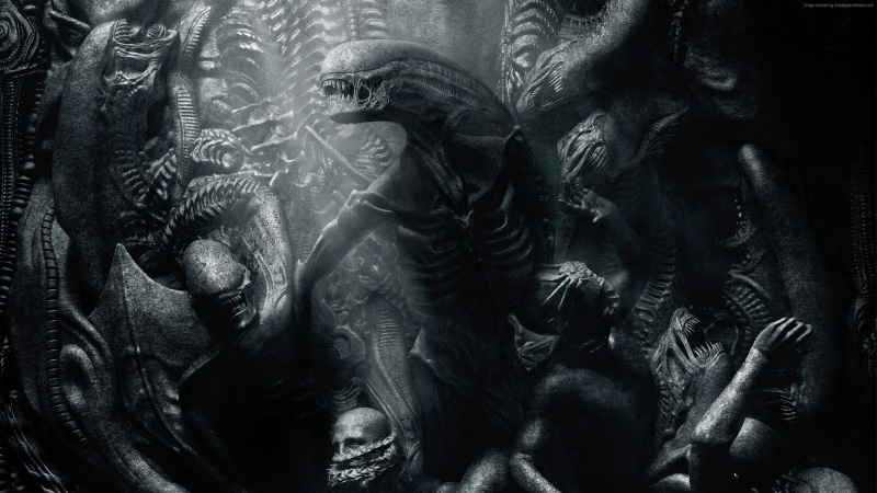 Alien: Covenant, monster, best movies, 2K, alien