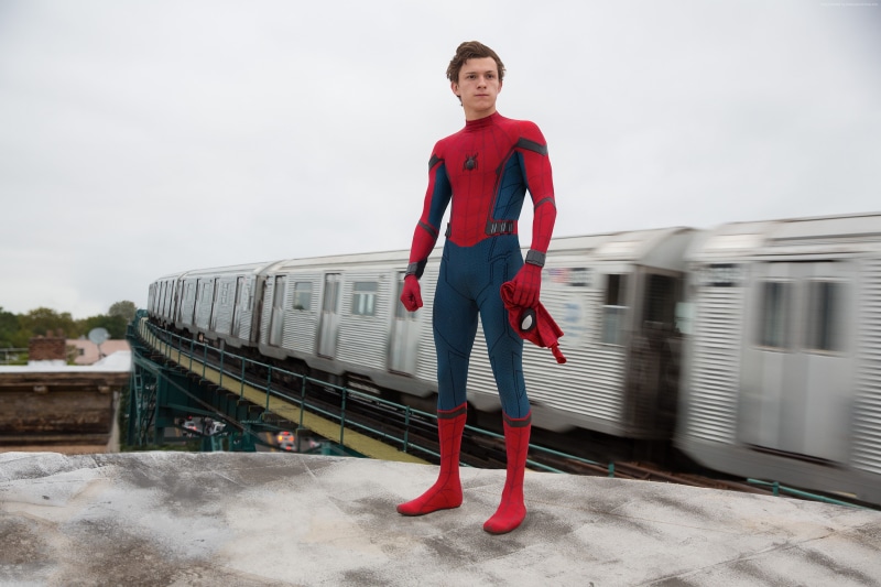 Spider-Man: Homecoming, Tom Holland, 2K, best movies, Marvel