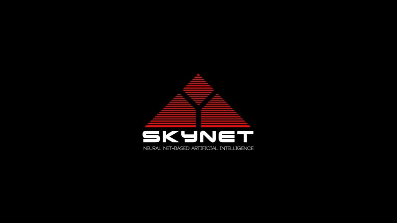 movies, logo, 1080P, The Terminator, minimalism, Skynet, Typography