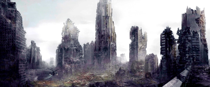 terminator, action, city, film, apocalyptic, 2K, sci fi, movie