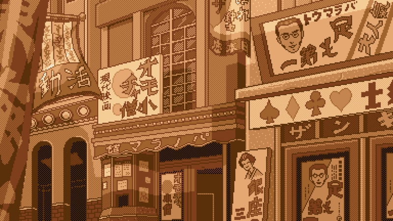 1080P, architectural column, pattern, low angle view, pixelated, built structure, design, sepia, no people, architecture, backgrounds, luxury, pixel art