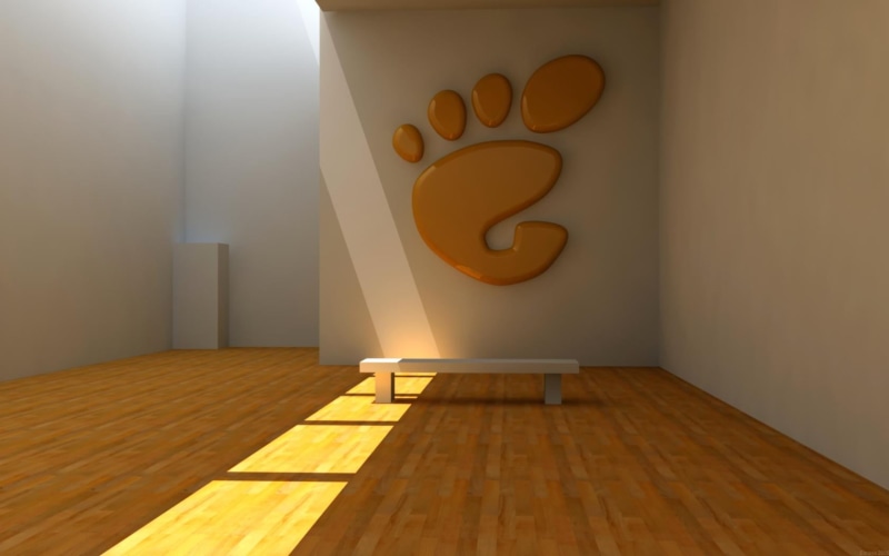linux ubuntu, number, building, staircase, home interior, no people, flooring, art and craft, wood - material, hardwood floor, gnome, wood, illuminated