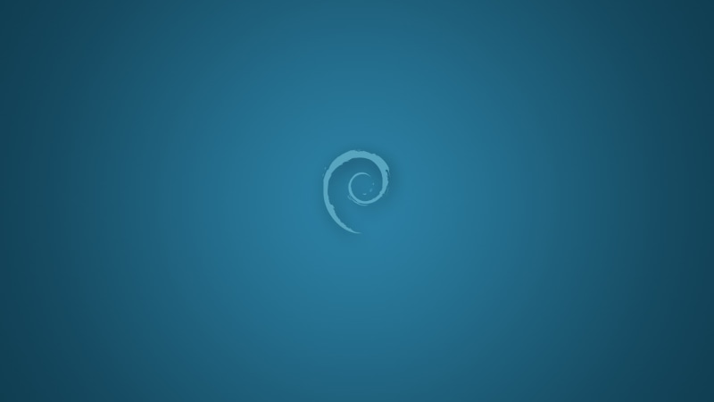 simple, minimalism, 1080P, Unix, Debian, Linux, operating systems, blue