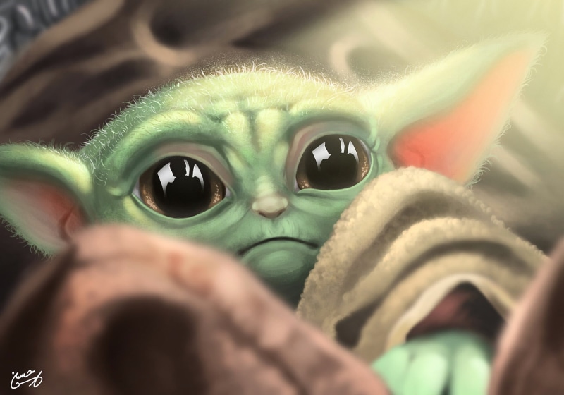 Baby Yoda, TV Show, Star Wars, The Mandalorian, 1080P