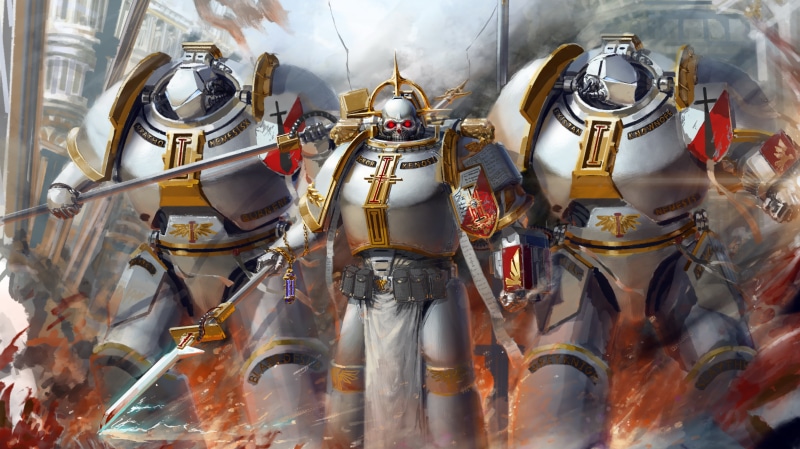 security, weapon, hanging, war, close-up, suit of Armor, robot, digital, grey, space marine, warhammer 40K, business, fan art, knights, movie