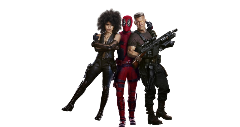 Terry Crews, Superhero, Marvel Entertainment, Sniper, Movie, Colossus, Ryan Reynolds, Domino, DEADPOOL 2, Wade, Comedy, Negasonic, Aromor, Swords, Girl