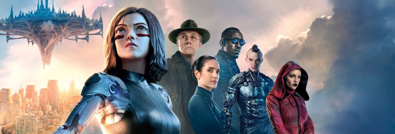 Android, Half, Air, Alita: Battle Angel, Battle, Gone, Human, Girls, Dyson, Cyborg, Dr., Ed Skrein, Thriller, Film, Battle Angel, Weapon, Christoph Waltz