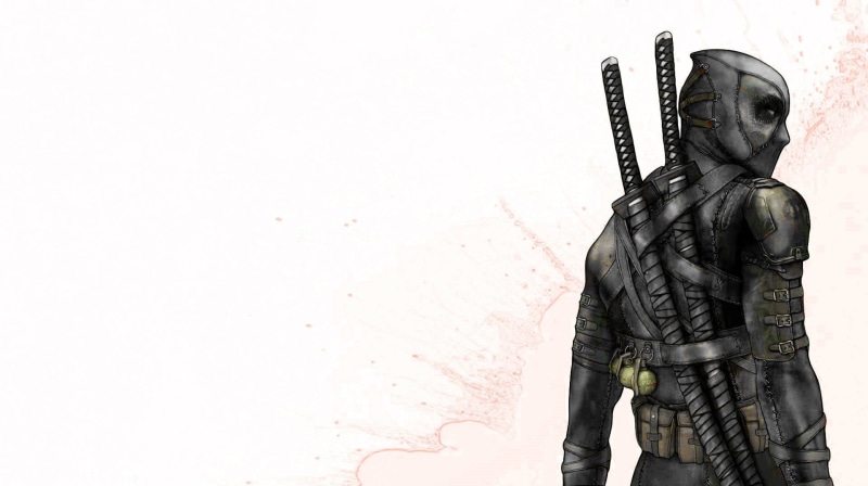 government, 1080P, statue, comics, male likeness, no people, sculpture, armed forces, nature, copy space, outdoors, representation, Deadpool, sky, clothing