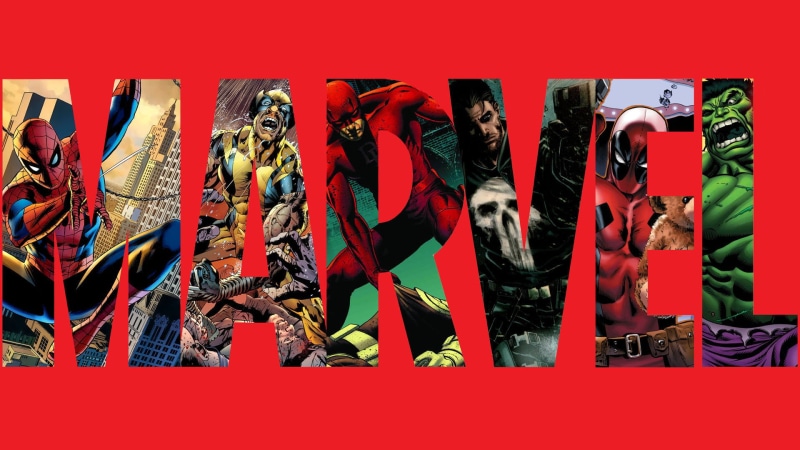 hd, cartoon/comic, red, the, spider, punisher, 1080P, man, daredevil, marvel, hulk, deadpool, wolverine