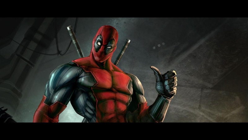 cartoon/comic, marvel, thumbs, up, 1080P, deadpool, hd