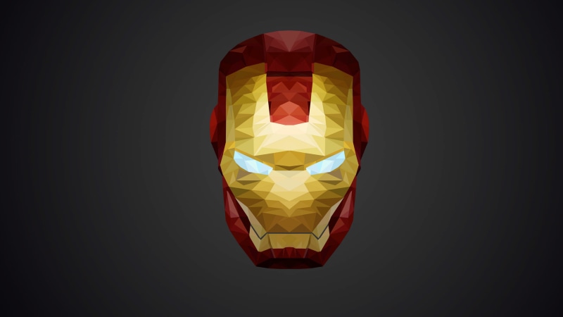 copy space, mid-air, comic books, indoors, superhero, no people, shape, black background, illuminated, lighting equipment, close-up, art and craft, Iron Man