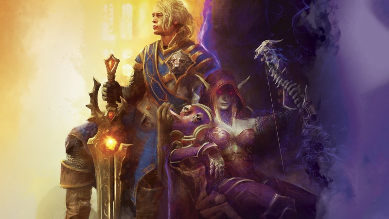 World of Warcraft: Battle for Azeroth, 1080P, World of Warcraft, Anduin Wrynn, Sylvanas Windrunner