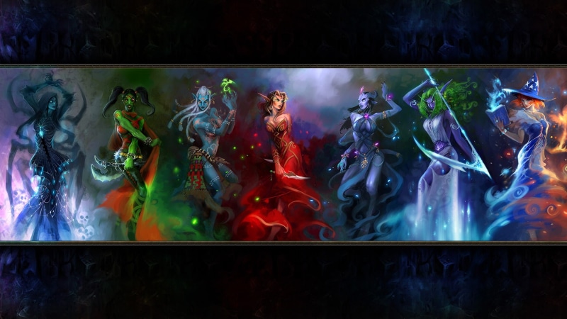 warcraft, x, undead, art, draenei, blood, orcs, night, games, world of warcraft, trolls, forsaken, 1080P, wallpap, Blood Elf, elf, hd, human, world, video