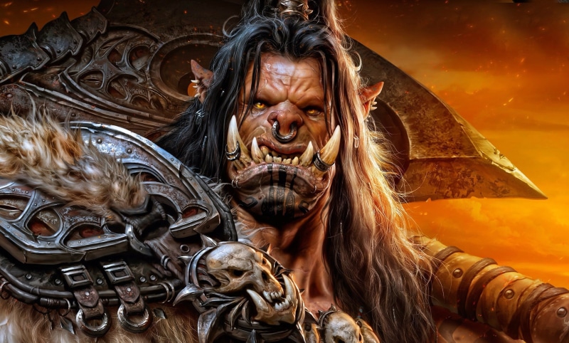 Wei Wang, The Art of Warcraft, 2K, warcraft, wow, the game, Orc