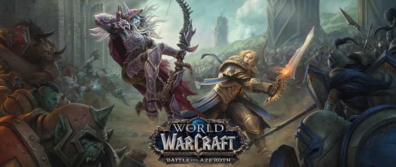 world of warcraft, Sylvanas Windrunner, Anduin Rinn, 2K, World of Warcraft: Battle for Azeroth