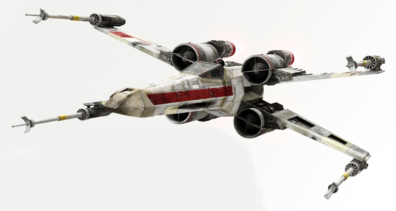 HD, 8K, Starfighter, X-wing, Rebel Alliance, 8K