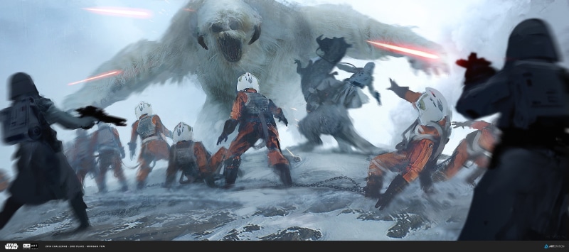 Hoth, 2K, Battle of Hoth, Rebel Alliance, Star Wars