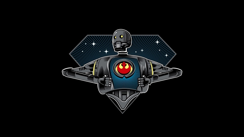 K-2SO, 1080P, robot, Rebel Alliance, Star Wars