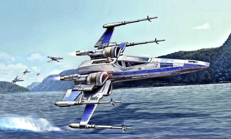The rebel Alliance, 5K, X-wing, T-65B, Star fighter, Star Wars, Galactic civil war