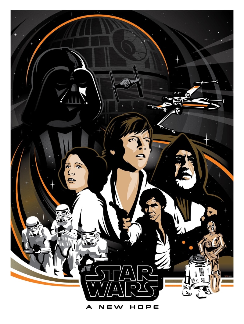 women, adult, men, Star Wars, transfer print, group of people, time, 2K, indoors, female likeness, auto post production filter, representation, digital composite