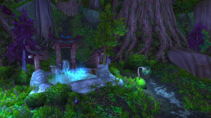 Night Elves, World of Warcraft, Alliance, horde, forest, Ashenvale, 1080P