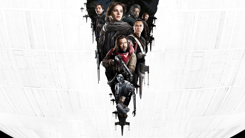 young adult, couple - relationship, people, young women, Star Wars, bonding, 720P, warm clothing, females, poster, architecture, one, real people, Felicity Jones