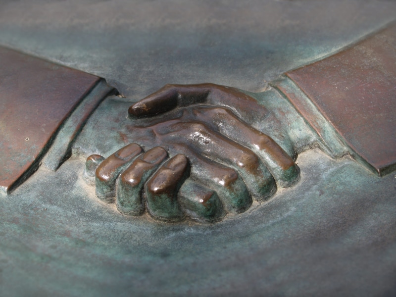 shake, representation, the past, ancient, companionship, partnership, deal, fingers, man, metal, teamwork, finger, high angle view, team, cooperation, connection