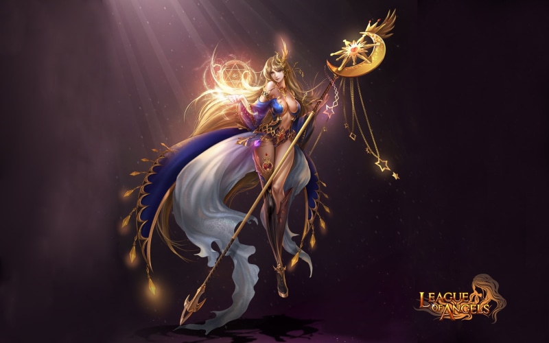 league, scepter, girl, stars, spear, elegant, 1080P, desktop, hd, symbol, angels, power, varda, goddess, backgrounds