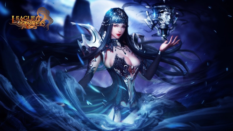 nyx, night, angels, 1080P, desktop, league, hero, popular, angel, magic, game, damage, attack