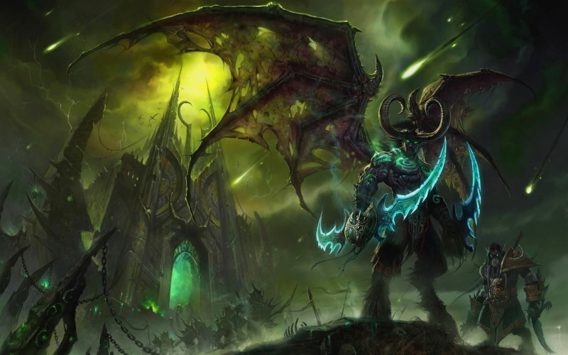 Black temple, transparent, no people, animals in the wild, Shadowmoon valley, animal themes, group of animals, underwater, sea life, animal, Illidan, Stormrage