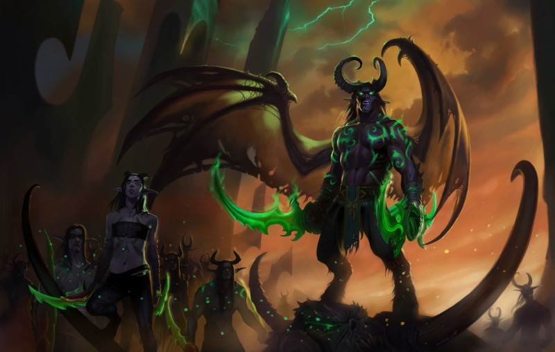 mammal, animal wildlife, night elf, Warcraft, 4K, glass - material, no people, World of Warcraft, creativity, legion, human representation, focus on foreground
