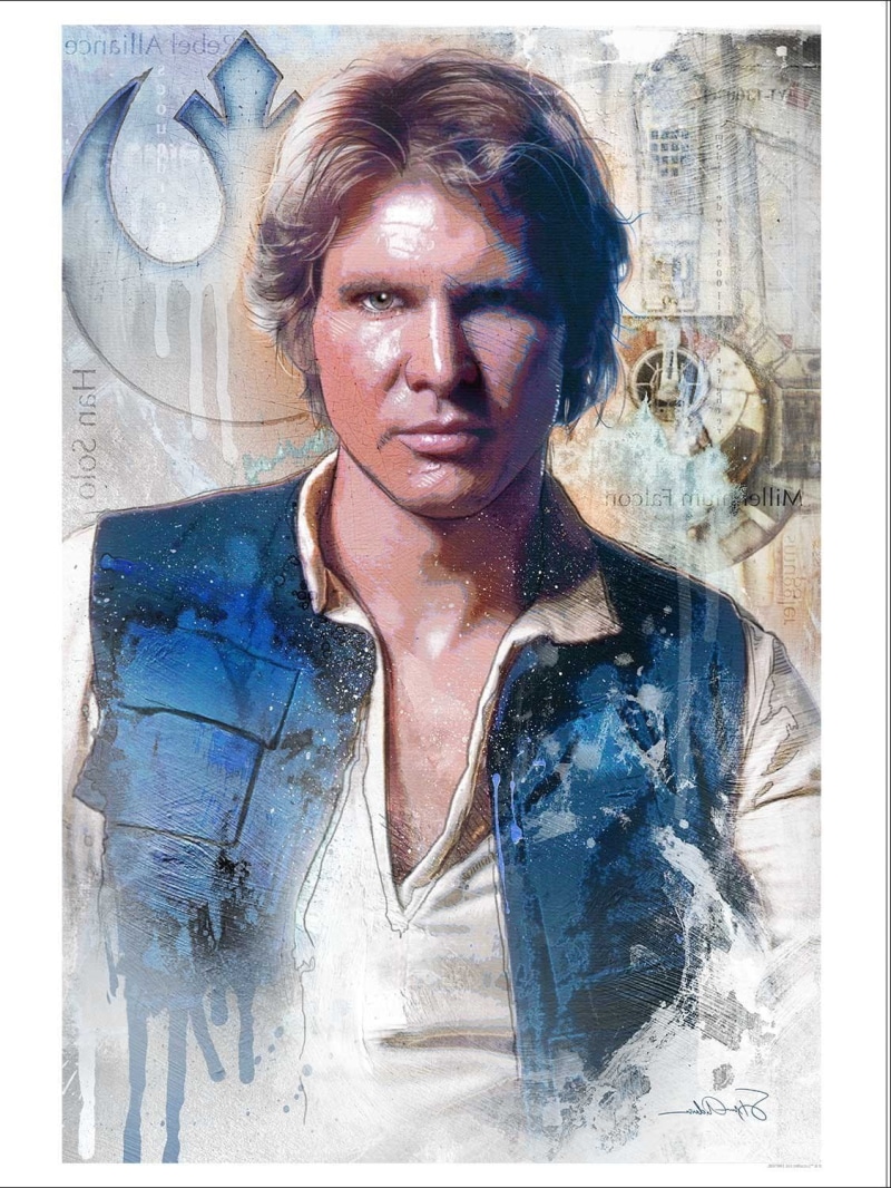 one person, hairstyle, real people, 720P, digital composite, beautiful woman, auto post production filter, front view, contemplation, headshot, star wars join the alliance han solo