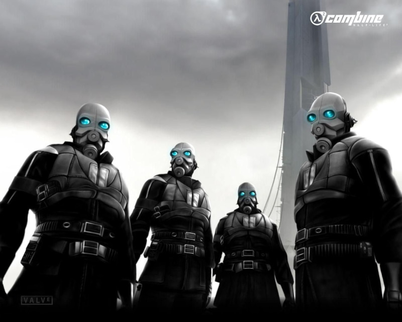 editorial, cloud - sky, game, counter-terrorism, low angle view, human representation, day, men, the citadel, male likeness, sculpture, art and craft, gas Mask