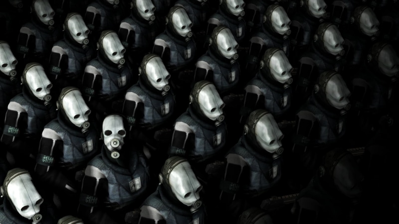 festival, human representation, creativity, large group of objects, backgrounds, art and craft, 1080P, Half-Life, indoors, mask, abundance, still life