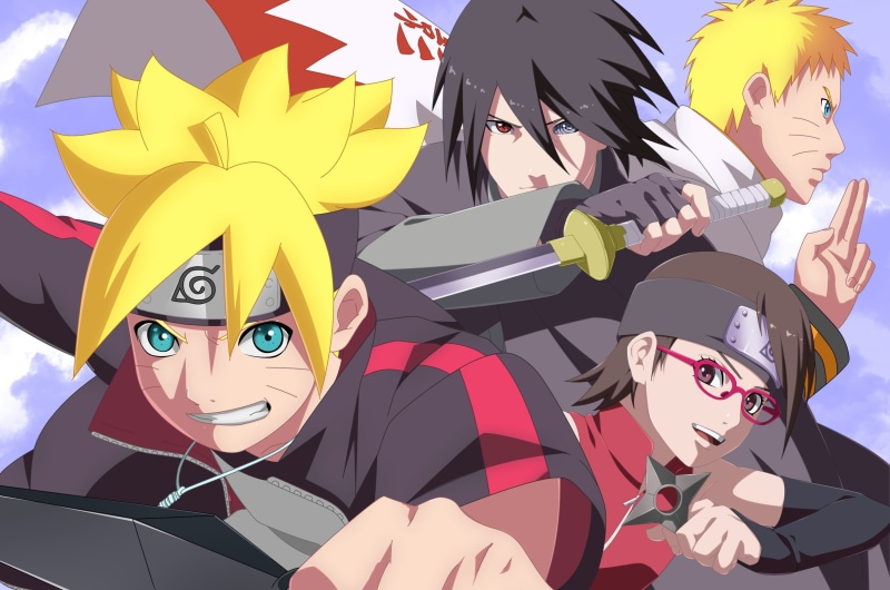 yuusha, asiatic, Uchiha, kunoichi, katana, jinchuuriki, by sennin gl 54, 2K, Uchiha Sarada, japanese, jinchuuriki of the kyuubi, game, nanadaime hokage