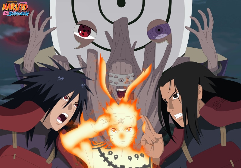 illustration, 5K, mask, madara, people, lighting equipment, Uzumaki naruto, glowing, mystery, spooky, senju, chakra, representation, oriental