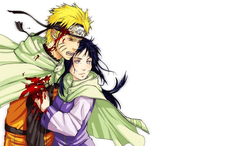 byakugan, young women, art and craft, beautiful, fantasy, creativity, Uzumaki naruto, hairstyle, jinchuuriki, indoors, winter cloak, naruto shippuden, bruised
