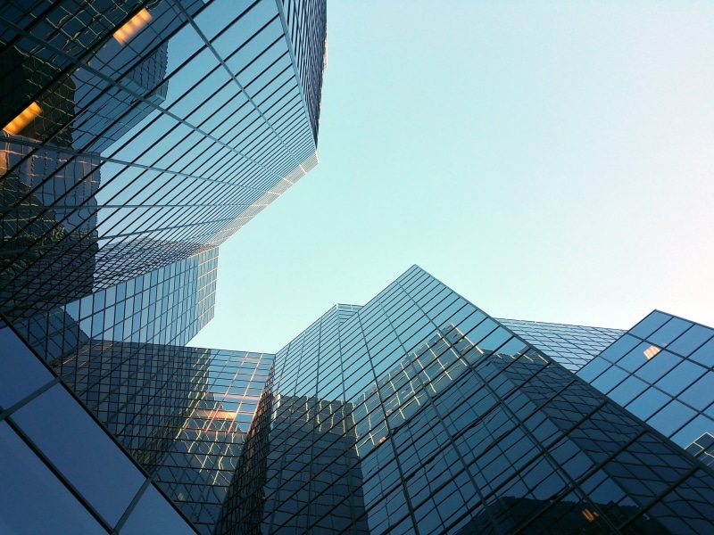 businessmen, meeting, photography, futuristic, low, entrepreneur, facade, outdoors, office Building, teamwork, professional, financial district, 2K, urban Scene