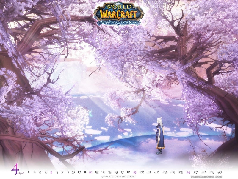 no people, 720P, cherry tree, cherry blossom, building exterior, outdoors, growth, nature, video games, bare tree, plant, World of Warcraft, poster, day